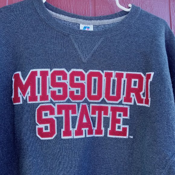 Vintage Champion Missouri State Bears University Crewneck Embroiderd Sweatshirt - Picture 2 of 4